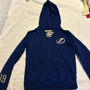 Blue Hoodie with Logo